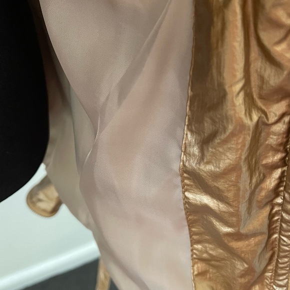 Just Cavalli Gold Puffer Jacket - Picture 13 of 16